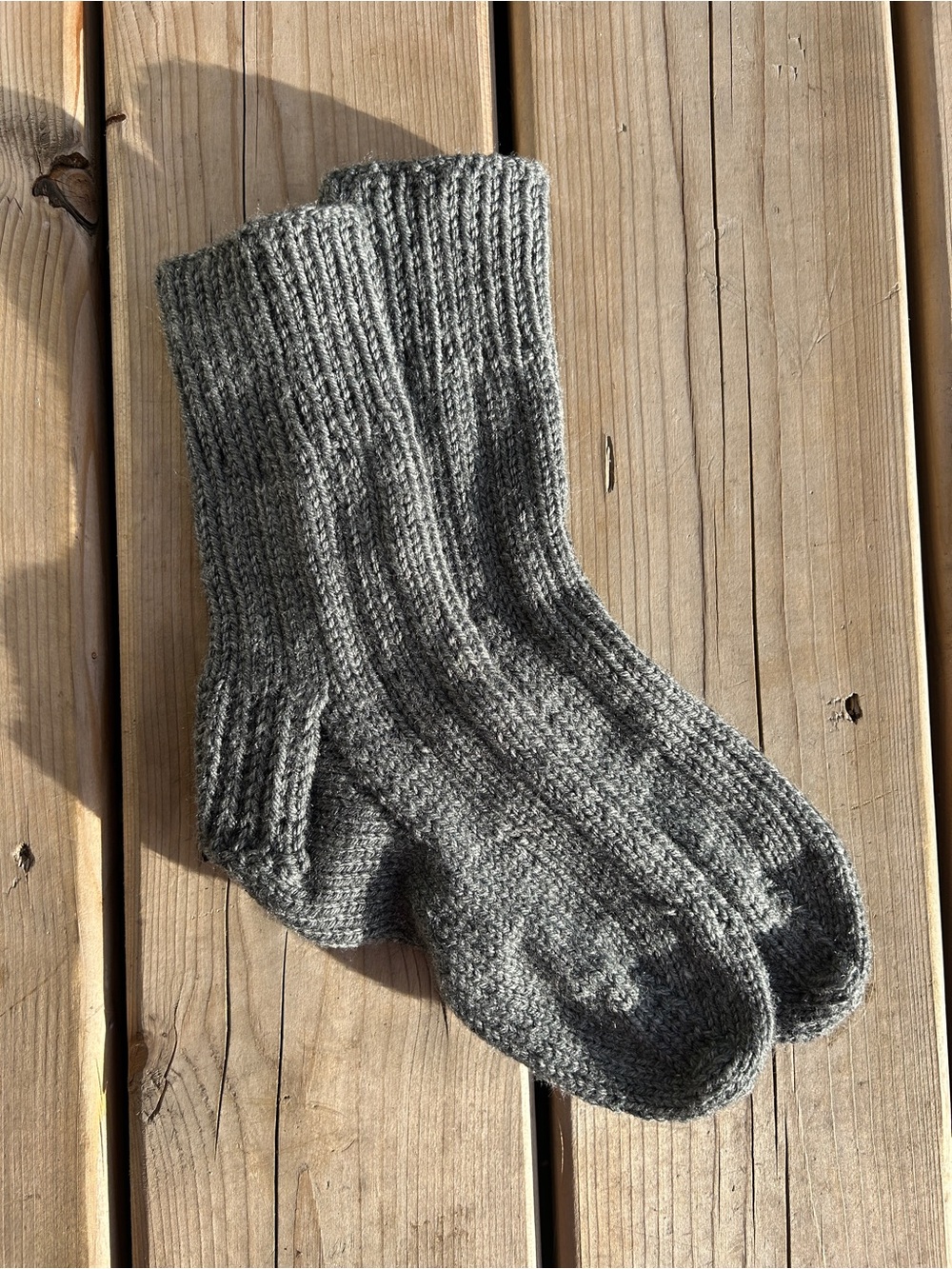 Hand Knitted Wool Winter Socks, Brand New, Women’s